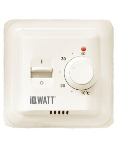 Терморегулятор для теплого пола IQ THERMOSTAT M Grey Iqwatt