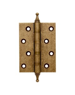 Петля дверная универсальная латунная 500 C4 100x75x3 OB Античная бронза Armadillo