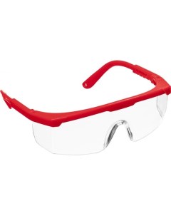 Защитные очки открытого типа Спектр 5 прозрачные регулируемые по длине дужки 110328 Зубр