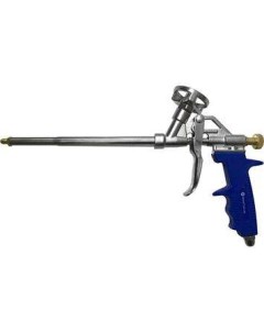 Пистолет для монтажной пены металлический корпус Кобальт