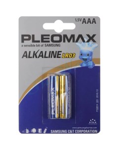 Батарейка PLEOMAX LR03 BP2 Цена за 1 шт Samsung