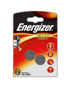 Батарейки Lithium CR2016 Energizer