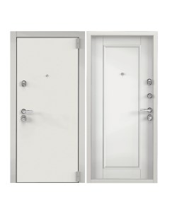 Дверь входная для квартиры металлическая Torex Сomfort 950х2050 правый белый Torex стальные двери