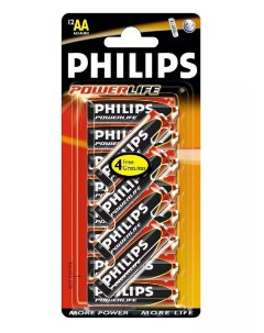 Батарейка Philips LR03 Powerlife 12бл 240 AAAPh Nobrand