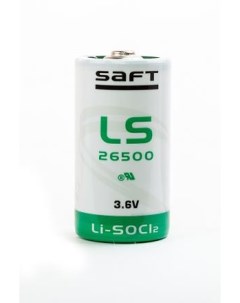 Литиевая батарейка LS 26500 3 6 V Saft