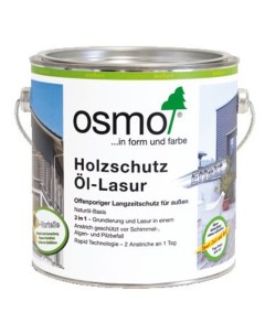 Защитное масло лазурь для древесины с эффектом серебра HolzSchutz Ol Lasur Effekt 0 1 Osmo