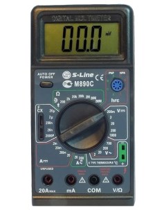 Мультиметр цифровой M 890C S-line