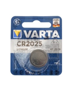 Батарейка литиевая CR2025 1BL 3В блистер 1 шт Varta