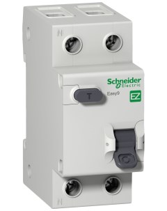 SE EASY 9 Дифференциальный автоматический выключатель 1П Н 10А 30мА C AC Schneider electric