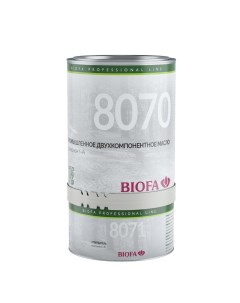 8070 8071 промышленное двухкомпонентное масло 0 375 л 7007 Гоби Biofa