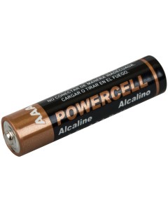 Батарейка щелочная 1 5 В тип АAА 4 шт Powercell