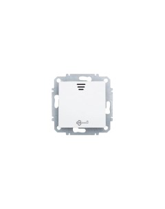 Выключатель самовозвратный BIEN 602271 с LED подсветкой Белый Zakru