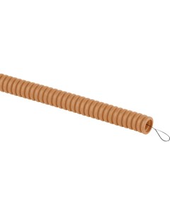 Труба гофрированная ПВХ сосна d 25мм с зонд легкая 25м 20 Era