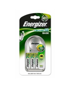 Устройство зарядное Base Charger 4 аккумуляторные батарейки 1300 мАч Energizer