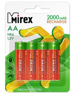 Аккумуляторная батарея HR6 20 E4 4 шт Mirex