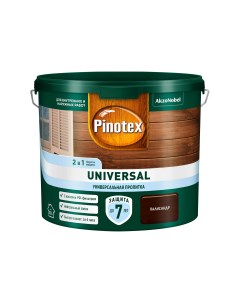 Пропитка универсальная для дерева Universal 2 в 1 палисандр 9 л Pinotex