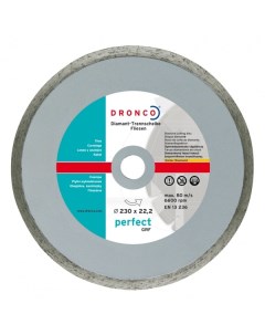 Алмазный диск по плитке Perfect GRF 230x2 4x22 23 Dronco 4230510 Nobrand