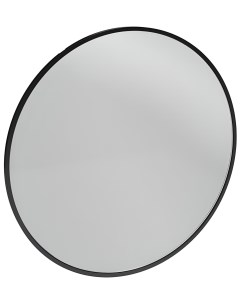 EB1177 S14 Odeon Rive Круглое зеркало 70 см лакированная рама черный сатин Jacob delafon
