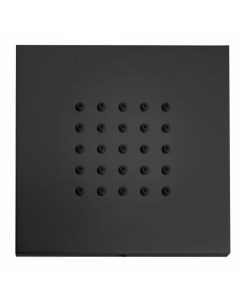 Душевая форсунка Cubic Flat Wall I00176 073 черный матовый Bossini