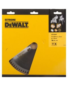 Пильный диск EXTREME WORKSHOP DT4287 QZ 250 30 мм Dewalt