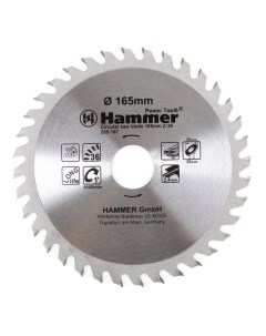 Пильный диск по дереву Flex 205 107 CSB WD 30657 Hammer