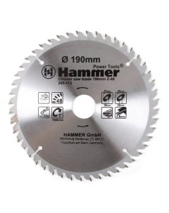 Пильный диск по дереву 30663 Hammer