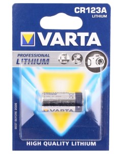 Батарейка Professional CR123A 1 шт Varta