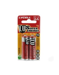 Батарейка AA R6P 950 мА ч 2 шт Lvcell