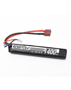 Аккумуляторная батарея LP STA2 1400 Lipo 7 4В 1400мАч Robiton