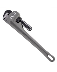 Трубный ключ Стиллсона облегченный Deli DL105018 405мм хват 60мм алюминиевый сплав CrMo Deli tools