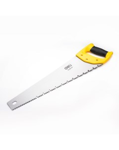 Ножовка пила по дереву Deli DL6845A 450мм 7 8 зубьев на дюйм 3D заточка Deli tools
