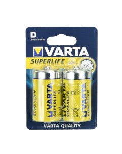 Батарейка SUPERLIFE 2020 R20 BL2 Varta