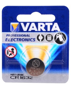 Батарейка ELECTRONICS 6632 1 шт Varta