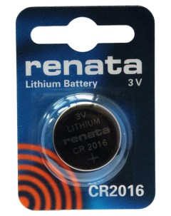 Батарейка CR2016 1BL 1шт Renata