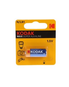 Батарейка алкалиновая Max Super LR1 1BL KN 1 1 5 В блистер 1 шт Kodak