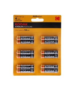 Батарейка алкалиновая Xtralife AAA LR03 12BL 1 5В блистер 12 шт Kodak