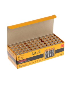 Батарейка алкалиновая Xtralife AA LR6 60BOX 1 5В бокс 60 шт Kodak