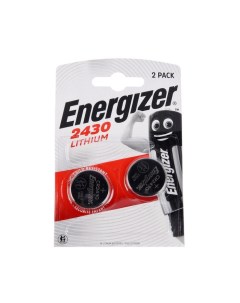 Батарейка литиевая CR2430 2BL 3В блистер 2 шт Energizer