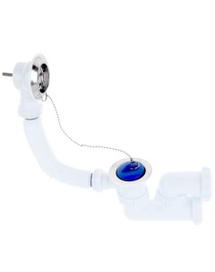 Сифон для ванны с выпуском и переливом Aquant