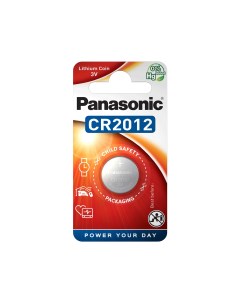 Литиевые дисковые батарейки CR 2012EL 1B Panasonic