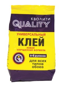 Клей обойный универсальный 200 г пакет Quality