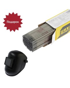 Электроды ESAB ОК 46 d 3 мм 350 мм 5 3 кг Маска Nobrand