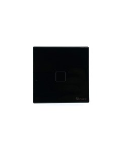 1 клавишный выключатель света T3EU1C WiFi Евростандарт черный Sonoff