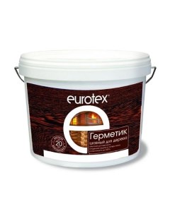 Герметик Шовный для дерева EUROTEX сосна 3 кг ведро Рогнеда