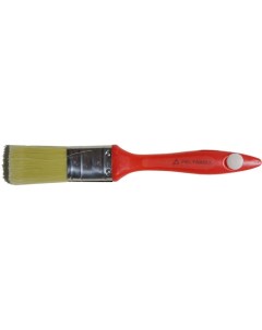 Кисть с красной ручкой светлая щетина 70x16 мм 12770 Deltaroll