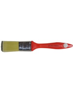 Кисть с красной ручкой светлая щетина 100x16 мм 12799 Deltaroll
