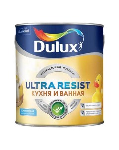 Краска с защитой от плесени и грибка Ultra Resist Кухня И Ванная Dulux