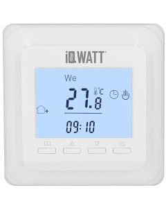 Терморегулятор для теплых полов IQ Watt Thermostat P белый Iqwatt