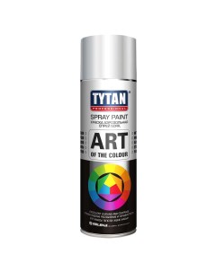 Краска аэрозоль professional art белая глянцевая 400 мл RAL 9003 Tytan