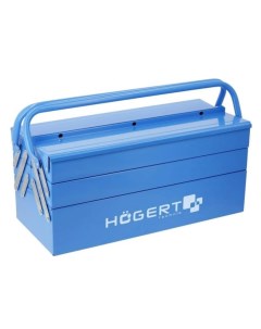 Ящик для инструментов металлический 5 отделений 55x20 5x29 5 см HT7G072 Hoegert technik